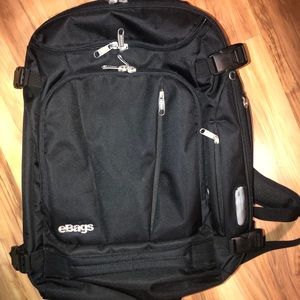 Ebag Black Backpack